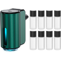 Smart Car Air Freshener, Car Air Freshener Diffuser, Car Diffuser Air Freshener With Three Adjustable Modes, Aromatizante Para Carro, Car Diffuser With 8Pcs Essential Oil (Green)