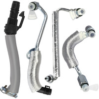 Turbo Oil Return Drain And Oil Feed Pipe 55587854 55592600 Fits For Buick Encore 2013-2019 Chevy Cruze Sonic Trax 1.4L L4