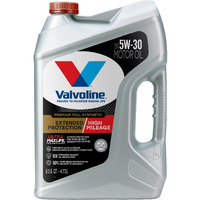 Valvoline Extended Protection High Mileage With Ultra Maxlife Technology 5W-30 Full Synthetic Motor Oil 5 Quart