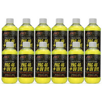 Hcpro Pag 46 Uv Dye A/C Compressor Oil - High-Viscosity Leak Detection Lubricant For Auto A/C Systems, Professional-Grade Pag 46 Lubricant For Compressor Protection & System Maintenance (12)