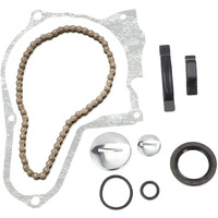 Wikibb Starter Chain Kit Include Oil Seal Engine Stator Side Cover Paper Gasket Fit For China 4-Stroke 50Cc 70Cc 90Cc 110Cc 125Cc Atv