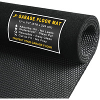 Heavy-Duty Garage Floor Mat 17' X 7'4"" - Waterproof Garage Flooring For Cars & Suvs, Durable Garage Mats For Floor, Oil Spill Resistant Garage Mat, Easy-To-Clean Garage Rug For Floor, Oil Change Mat