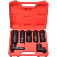 Prokomon 7 Pieces Oxygen Sensor Socket Set; Oxygen O2 Sensor Wrench Removal Tool; Oil Pressure Sensor Socket 22Mm (7/8 In) 27Mm 29Mm (7)