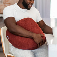 Quiet Mind Weighted Pillow For Adults 9 Lbs - Get Better Sleep - Sustainably Made And Chemical Free - Machine Washable (Medium, Chili Oil)