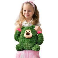 Plant Cactus Stuffed Animals Plush Toys - Super Soft & Washable, Adorable Kids Character Animal Pillows, Perfect For Room Decor, Gifts For Ages 3+, Showcase Your Mood (Green-Cactus,11 Inch)