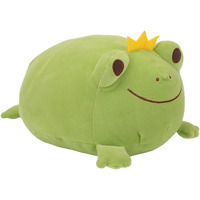 Cazoyee Super Soft Frog Plush Stuffed Animal, Cute Frog Snuggly Hugging Pillow, Adorable Plushie Gift For Kids Toddlers Children Girls Boys Baby, Cuddly Plush Decoration