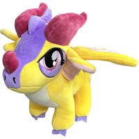 Easelr Wings Of Fire Dragon Plush Toy Rainwing Dragon Stuffed Animals Pterosaur Plush Flying Dragon Pillow Plushies Gifts For Fans Kids Boys Girls (Kinkajou)