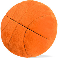 Wepop 18In Fluffy Basketball Plush Pillow, Soft Basketball Pillows, Sports Ball Plush Pillow Stuffed Toy Room Decoration And Gifts For Kids, Boys, Girls, Basketball Fans