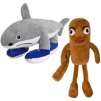 Italian Brainrot,Tung Tung Tung Sahur Plushies Toy 19Inch For Fans Gift, Soft Stuffed Animal Pillow For Home Kids' Bedroom Decor, Birthday Christmas Choice For Boys Girls(2Pack)