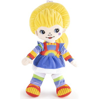 Rainbow Brite Plush Pillow Buddy - Super Soft Stuffed Character Pillow, Polyester Microfiber, 17 Inches