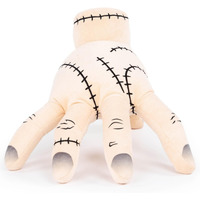 Wednesday & The Addams Family Thing Hand Plush Pillow Buddy - Super Soft Stuffed Character Pillow - Polyester Microfiber, 14 Inches