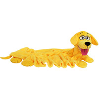 Cuddleuppets: Dog - Yellow - 2-In-1: Plush Puppet & Blanket, Soft Animal Character, Play All Day & Cuddle All Night, Kids Companion, Machine Washable