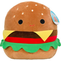 Squishmallows Original 16-Inch Large Carl The Cheeseburger - Official Jazwares Big Pillow Plush - Collectible Soft & Squishy Cheeseburger Stuffed Animal Toy - Gift For Kids, Girls & Boys