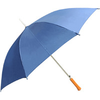 48" Royal Blue Rip-Resistant Rain Umbrella