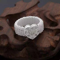 Love Big Heart Ring