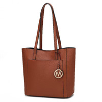MKF Collection Lea Tote Handbag Vegan Leather Women by Mia k