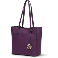 MKF Collection Lea Tote Handbag Vegan Leather Women by Mia k