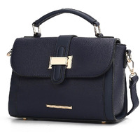 MKF Collection Willa Color Block Vegan Leather Women Shoulder Bag by Mia k