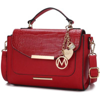 MKF Collection Sylvie Croco Embossed Vegan Leather Women Shoulder by Mia k