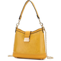 MKF Collection Pilar Vegan Leather Women Shoulder Bag by Mia k