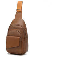 MKF Collection Kace M Logo Printed Vegan Leather Women Sling Bag by Mia k