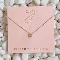 Mini Keepsake Initial Necklace