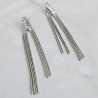 Chain Waterfall From Shine Earrings
