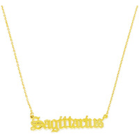 Old English Zodiac Necklace