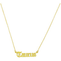 Old English Zodiac Necklace