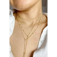Show Me The Ways Necklace, Gold