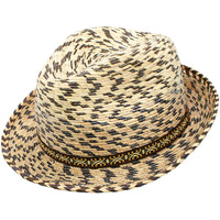 Reed Palm Leaf Sun Beach Resort Unisex Fedora Hat