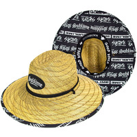 Pool Shark Straw Lifeguard Hat