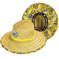Paddle Out Straw Lifeguard Hat