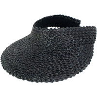 Cleobella Braided Straw Visor Hat