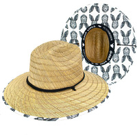 Rabbit Straw Lifeguard Hat