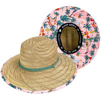 Surf On Straw Lifeguard Hat