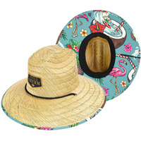 Waikiki Straw Lifeguard Hat