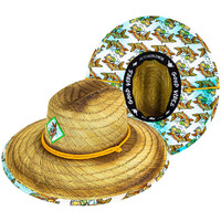 Badfish Straw Lifeguard Hat