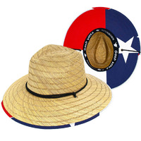 Lone Star State Straw Lifeguard Hat