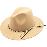 Seattle Polyester Adjustable Western Drifter Cowboy Hat