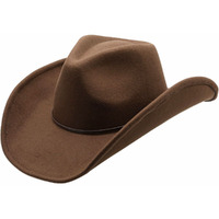 Hugh Ultra Poly Felt Western Drifter Hat