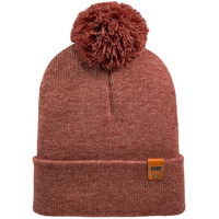 HAAKWEAR Pom Pom Beanie - Made in USA - Rusty Burgundy