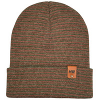 Cuffed Traditional Contrast Green/Burgundy