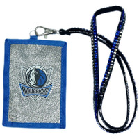 Dallas Mavericks Wallet Beaded Lanyard Style