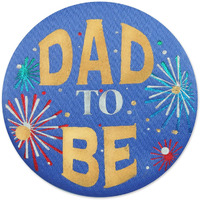 Dad To Be Satin Button