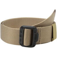 SECURITY FRIENDLY BELT, 1-PLY, TAN, MENS, NYLON BELT, PLASTIC BUCKLE, S 28"-30"