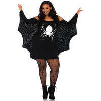 Jersey  spiderweb dress
