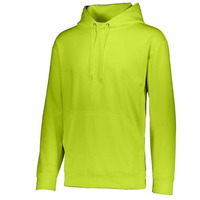Augusta Sportswear Wicking Fleece Hooded Sweatshirt - Lime, XL