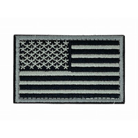 Tactical USA Flag Patch with Detachable Backing