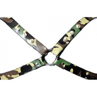 Sensual Sin Leather X Harness Camo L/XL(D0102H5JD7U.)